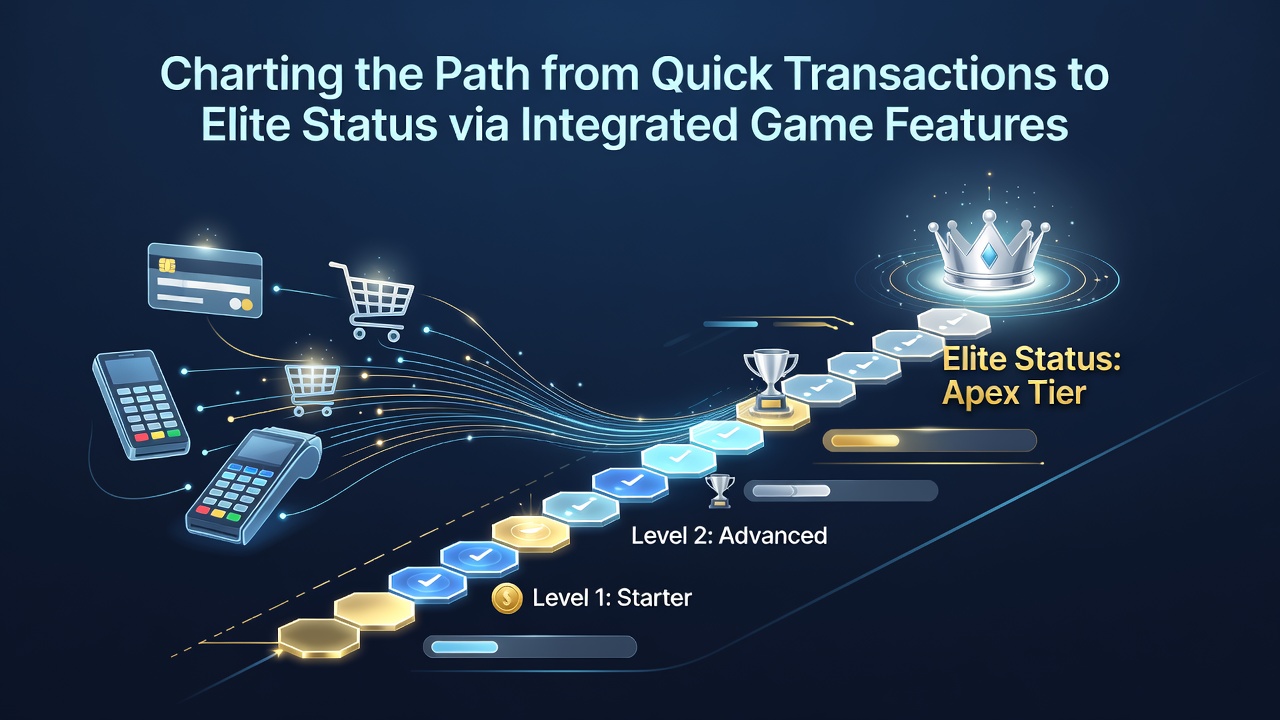 Visual representation of integrated bonus layers and progressive jackpot meters advancing toward VIP milestones