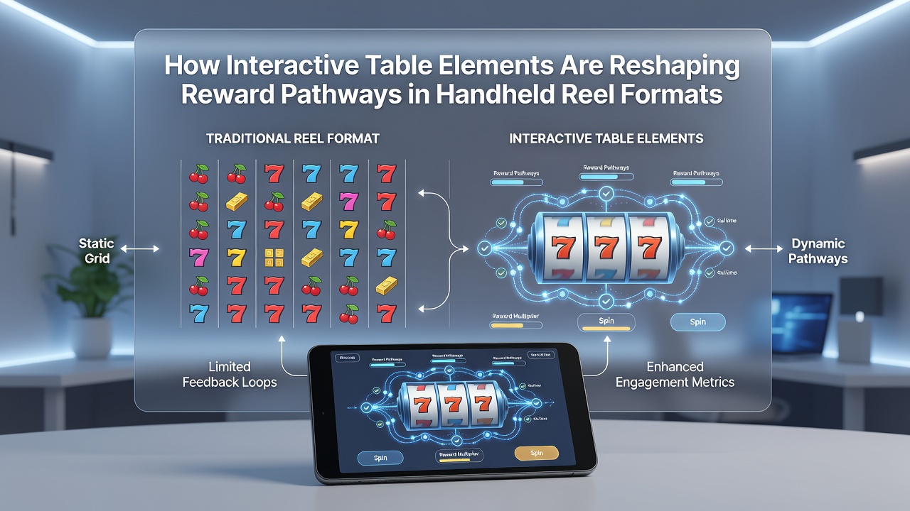Close-up of mobile screen displaying layered bonus choices combining reel spins with table game decision panels