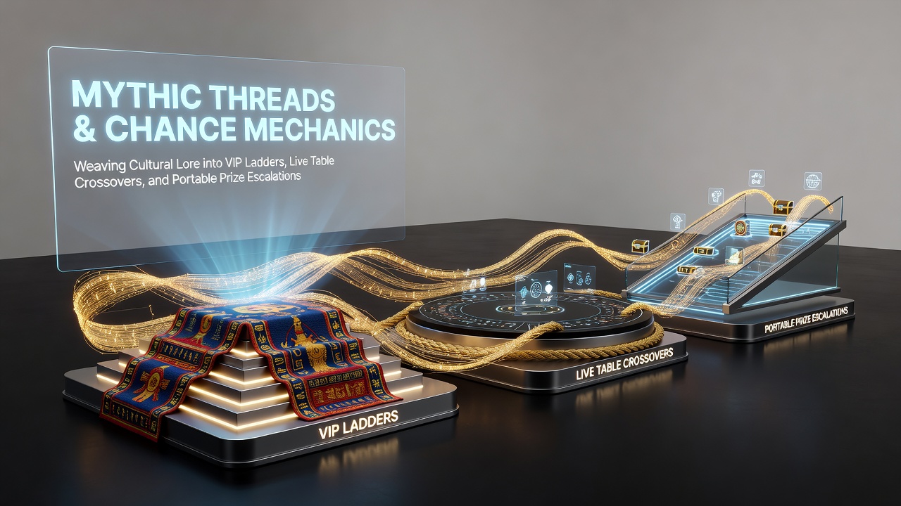 Cultural lore integrated into casino VIP and live game designs